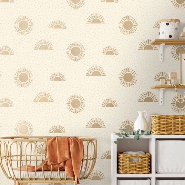 paper pintat infantil sol bohemi beige daurat paper pintat infantil sol bohemi beige daurat