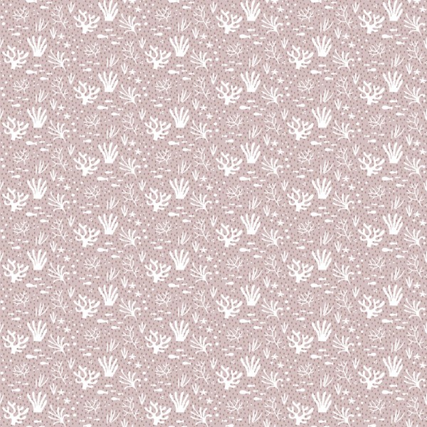 Paper pintat corals amb fons rosa