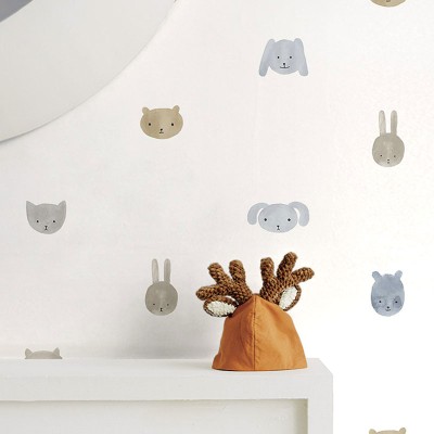 papel de parede animais azul