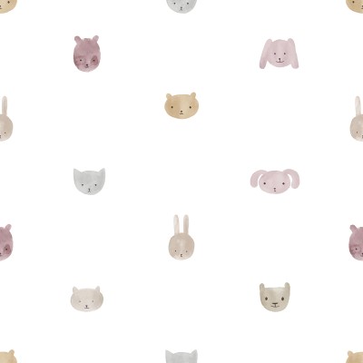 papel de parede animais rosa