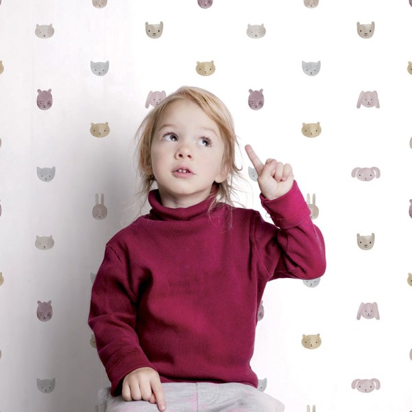 paper pintat animals rosa paper pintat animals rosa