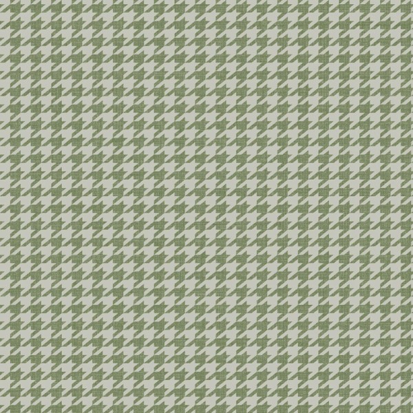 papel de parede pied de poule textil cor verde