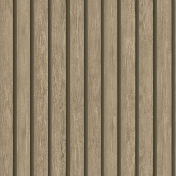 Papel de parede ripas de madeira