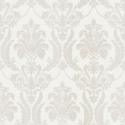 papel pintado damasco textil color beige claro