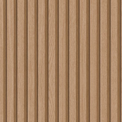 Papel de parede ripas de madeira marrom