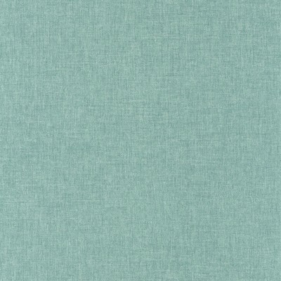 Papel pintado vinilico imitación tela color verde turquesa