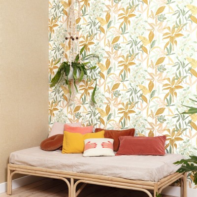 paper pintat naturalesa tropical taronja paper pintat naturalesa tropical taronja