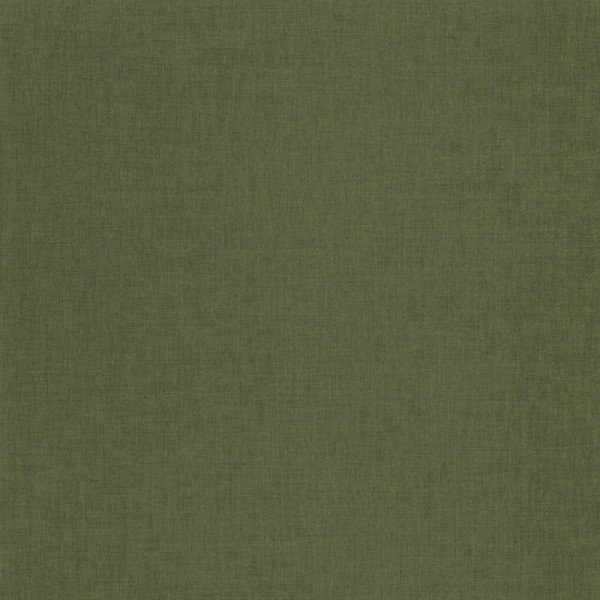 papel pintado imitación tela color verde oliva