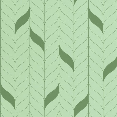 papel pintado espiga verde