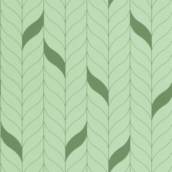 papel pintado espiga verde