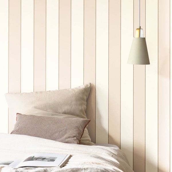 Papel pintado rayas color beige y dorado Papel pintado rayas color beige y dorado