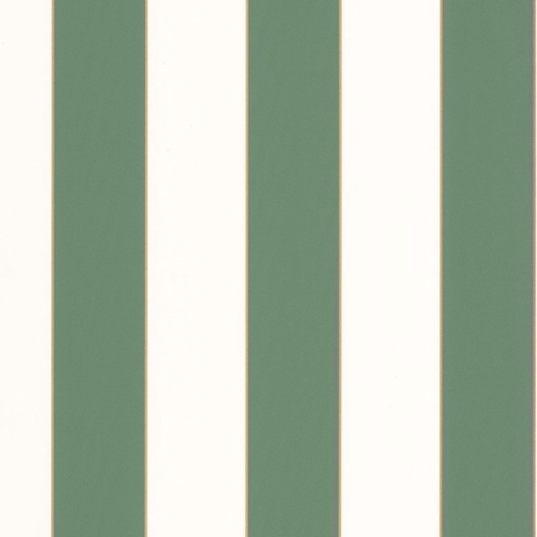 Papel de parede riscas cor verde e dourado