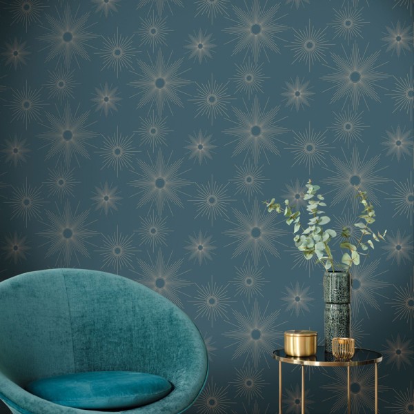 papel de parede sol dourado com fundo verde esmeralda papel de parede sol dourado com fundo verde esmeralda