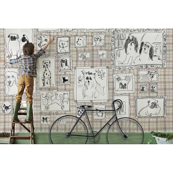 Mural Cães Escocês MPCL761