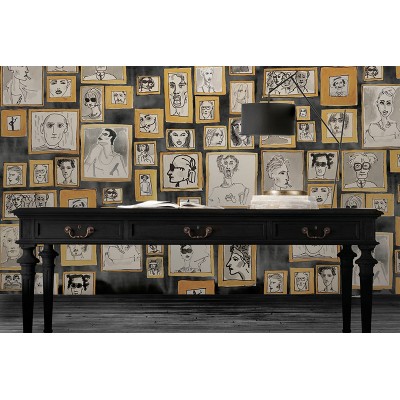 Mural Cracks Color MPCL777 2