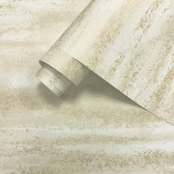 papel de parede desgastado cor bege e dourado papel de parede desgastado cor bege e dourado