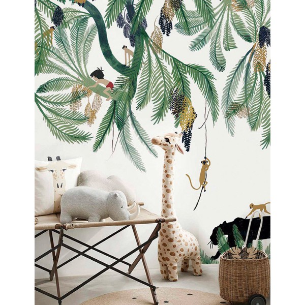 Mural Floresta Micos MPCL781