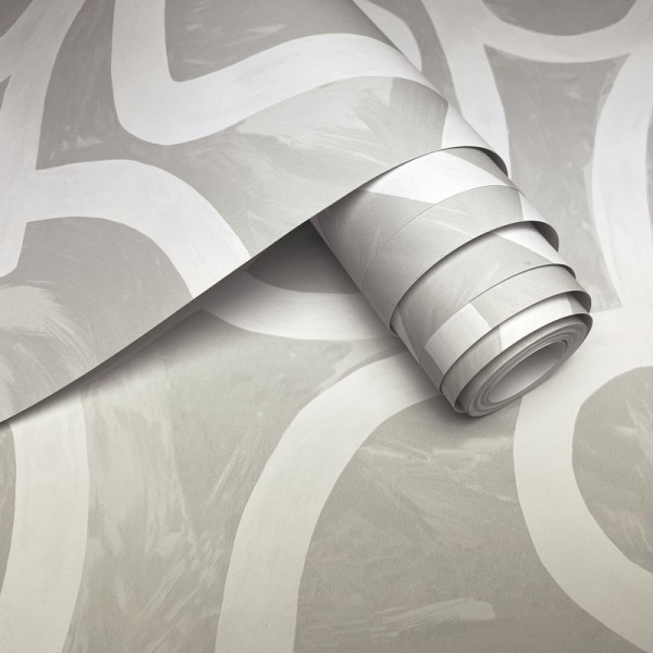 papel pintado moderno con forma de remolino con pinceladas de color gris y blanco papel pintado moderno con forma de remolino con pinceladas de color gris y blanco