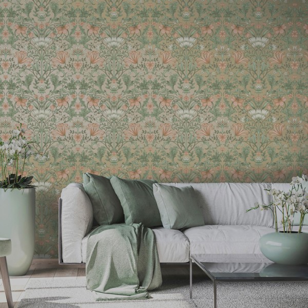 papel de parede com flores clásicas ornamentales fundo dourado papel de parede com flores clásicas ornamentales fundo dourado