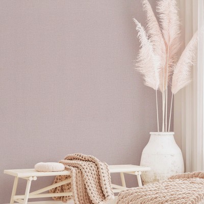 Papel pintado LISO VINILICO ROSA CLARO 82352 2