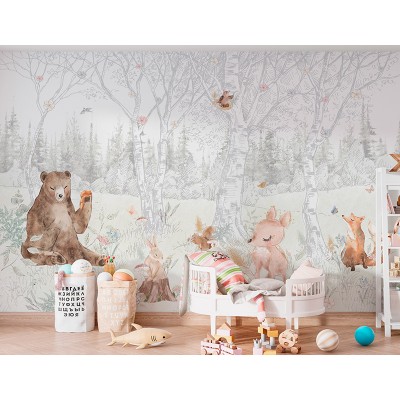 Mural Infantil Bosc Dormilega ANIM588 2