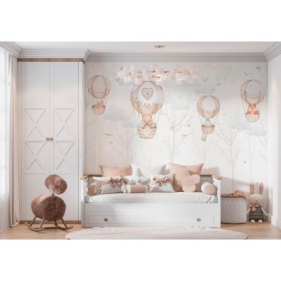 Mural Infantil Volant pel Bosc ANIM589 2