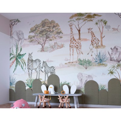 Mural Infantil Savana Calma ANIM594 2