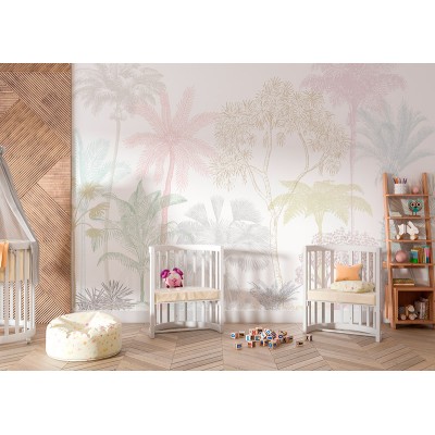 Mural Infantil Tròpic de Colors ANIM614 2