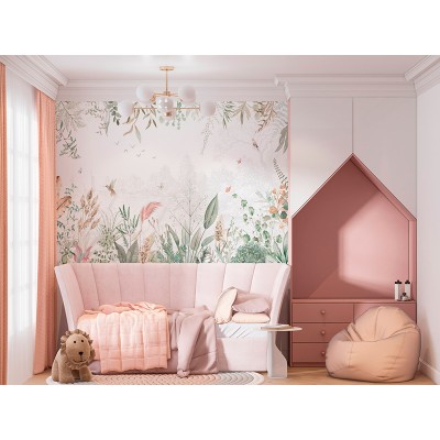 Mural Infantil Prado Florido ANIM618 2
