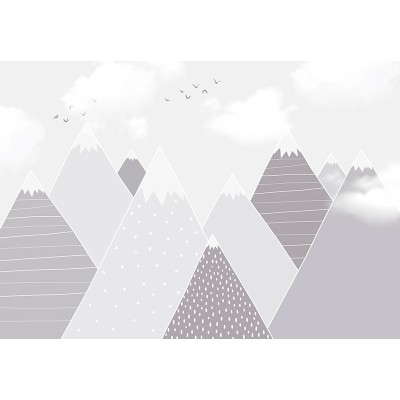 Mural Infantil Muntanyes Nevades ANIM628