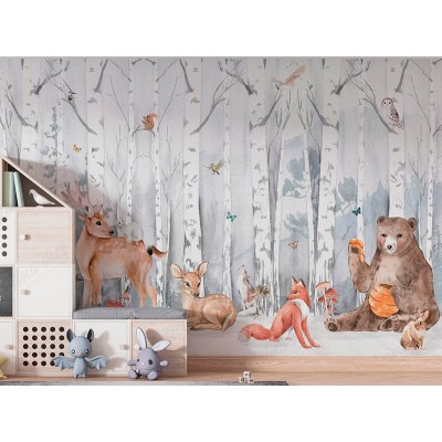 Mural Infantil Bosque do Norte ANIM644