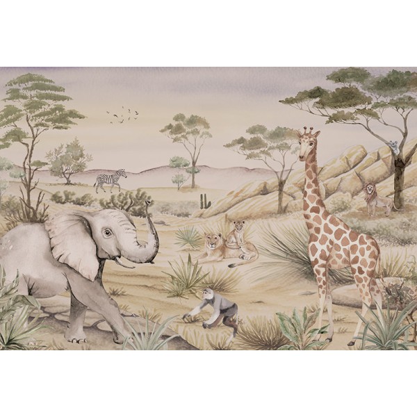 Mural Infantil Sabana Antiga ANIM648