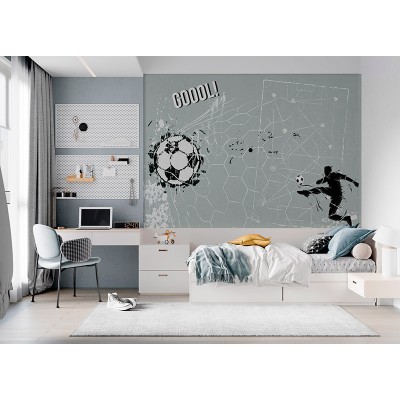 Mural Infantil Futebol ANIM657 2
