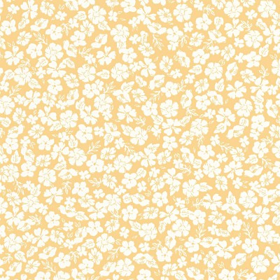 Paper pintat FLORS PETITES GROC OCRE
