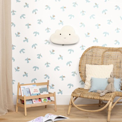 Papel pintado AVES DE PAZ AZUL LGG_10450_06_78