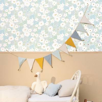 Paper pintat FLORAL BLAU I VERD LGG_10441_66_59 2