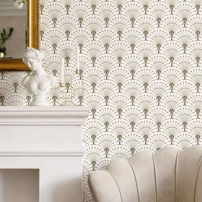 Papel pintado ART DECO 1927 DORADO