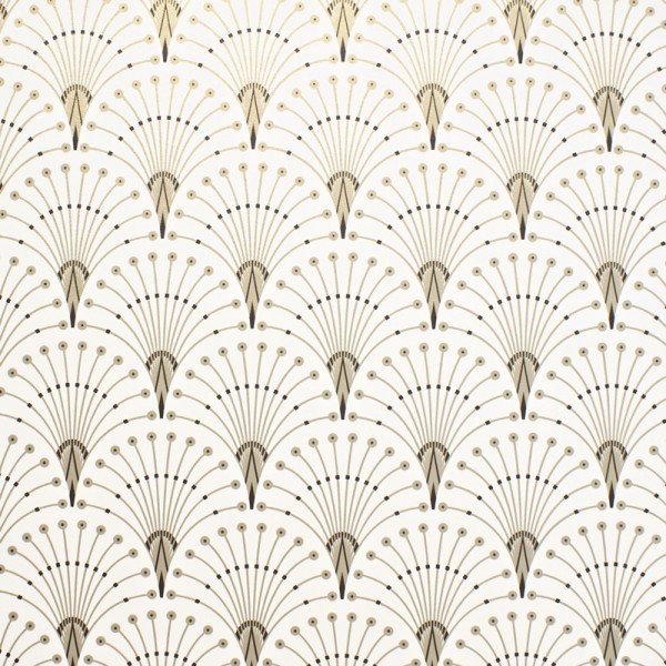 Papel de parede ART DECO DOURADO