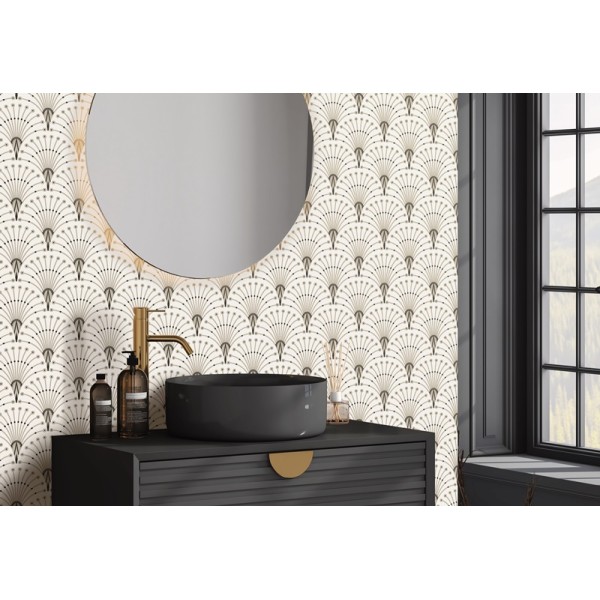 Paper pintat ART DECO DAURAT