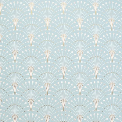 Papel pintado ART DECO 1927 TURQUESA 248