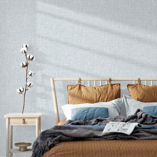 Papel pintado YUTE AZUL 273