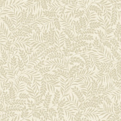 Papel de parede FOLHAS DE LOURO BEGE