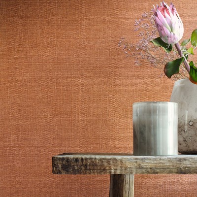 Papel de parede TEXTURA FIBRA NATURAL TERROSO 2