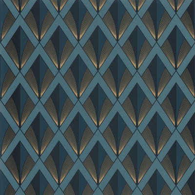 Papel de parede CHRYSLER ART DECO AZUL DOURADO TWNT_8867_64_14