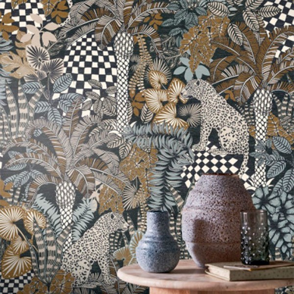 Papel pintado JUNGLA ÉTNICA Papel pintado JUNGLA ÉTNICA