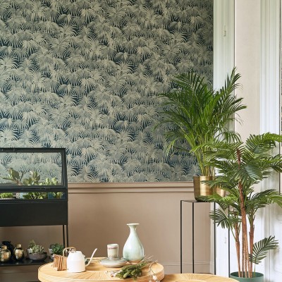 Papel de parede FOLHAS DE PALMEIRA VERDE TWNT_8865_74_07
