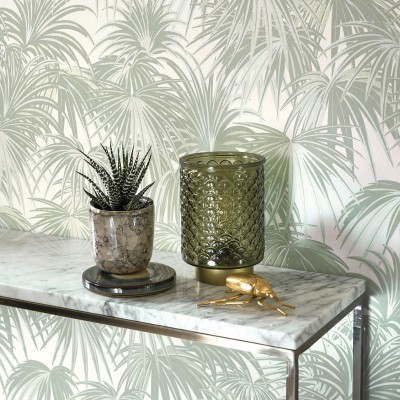 Paper pintat FULLES DE PALMERA VERD CLAR TWNT_8865_71_01