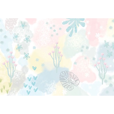 Mural Infantil Abstracte Traços VCAT-090 Mural Infantil Abstracte Traços VCAT-090