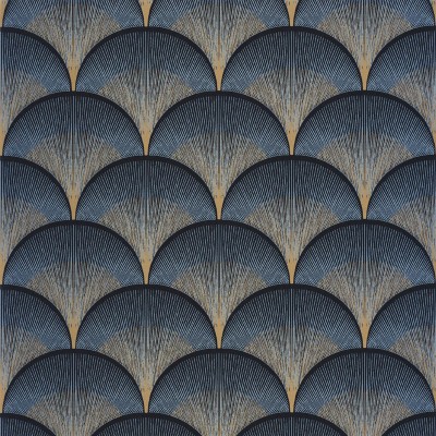 Papel pintado ESCAMAS DORADO Y AZUL TWNT_8866_64_04 Papel pintado ESCAMAS DORADO Y AZUL TWNT_8866_64_04