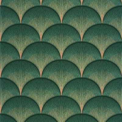 Papel pintado ESCAMAS DORADO Y VERDE TWNT_8866_75_55 Papel pintado ESCAMAS DORADO Y VERDE TWNT_8866_75_55